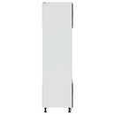 vidaXL Lucca 2 db füstölt tölgy színű szerelt fa sütőszekrények