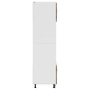 vidaXL Lucca 2 db antik fa színű szerelt fa sütőszekrények