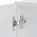 vidaXL sütőszekrények 2 db Porto Gloss fehér színű műfa