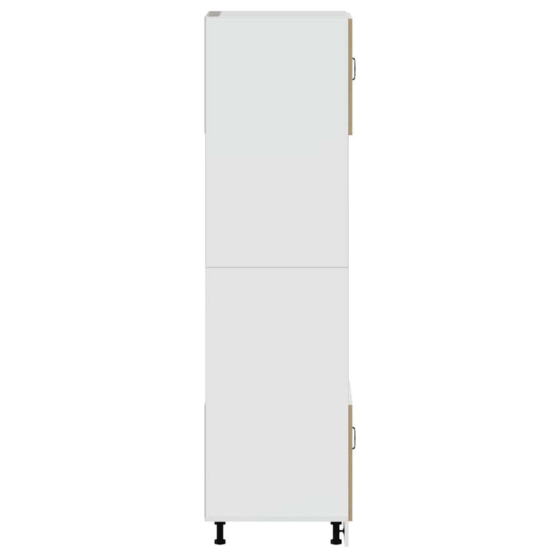 vidaXL Lucca 2 db sonoma tölgy színű szerelt fa sütőszekrények