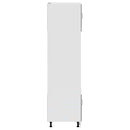 vidaXL Lucca 2 db betonszürke szerelt fa sütőszekrények