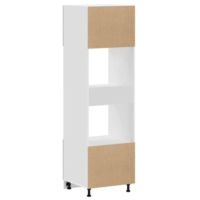 vidaXL Lucca 2 db betonszürke szerelt fa sütőszekrények