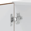 vidaXL Lucca 2 db füstölt tölgy színű szerelt fa sütőszekrények