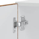 vidaXL Lucca 2 db antik fa színű szerelt fa sütőszekrények