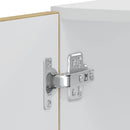 vidaXL Lucca 2 db kézműves tölgy színű szerelt fa sütőszekrények