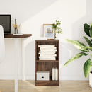 vidaXL barna tölgy színű szerelt fa könyvszekrény 40 x 24 x 76 cm