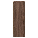 vidaXL barna tölgy színű szerelt fa könyvszekrény 40 x 24 x 76 cm