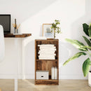 vidaXL antik fa színű szerelt fa könyvespolc 40 x 24 x 76 cm