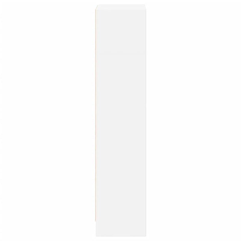 vidaXL fehér szerelt fa könyvespolc 40 x 24 x 109 cm