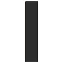 vidaXL fekete szerelt fa könyvszekrény 40 x 24 x 109 cm