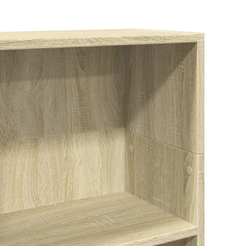 vidaXL sonoma tölgy színű szerelt fa könyvespolc 40 x 24 x 109 cm