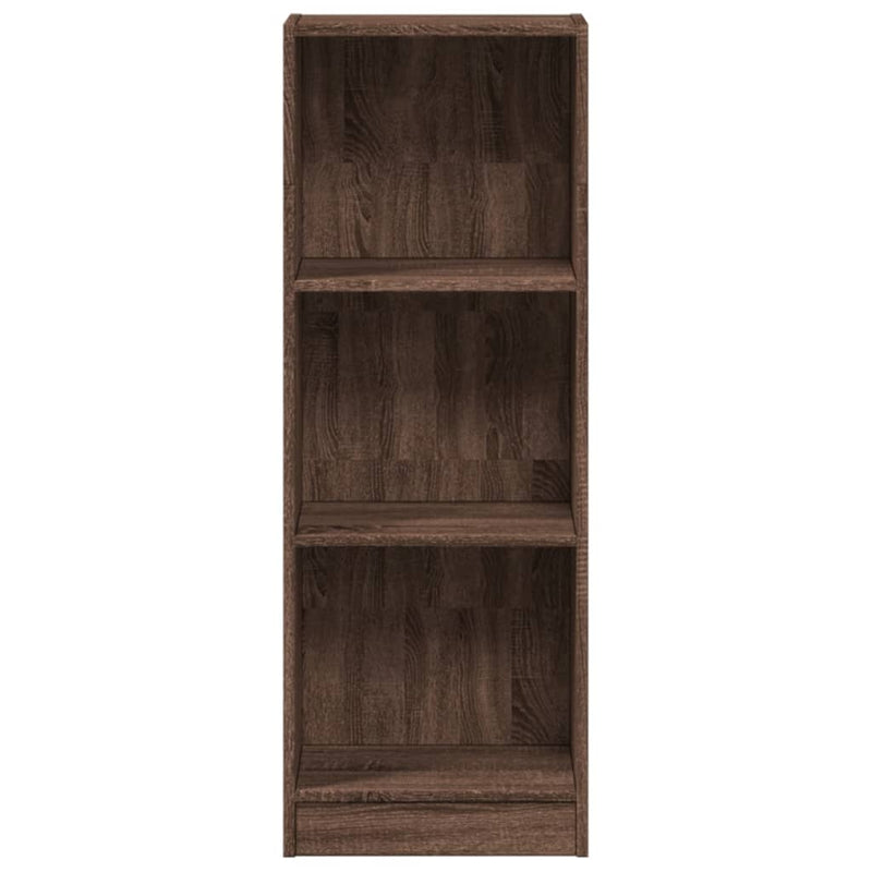 vidaXL barna tölgy színű szerelt fa könyvszekrény 40 x 24 x 109 cm