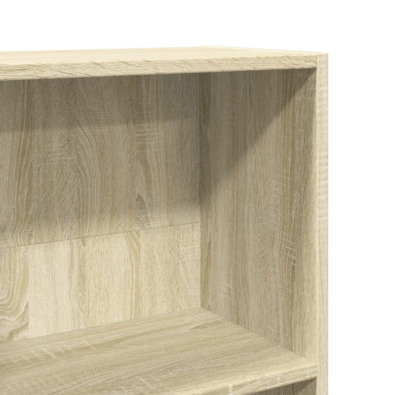 vidaXL sonoma tölgy színű szerelt fa könyvszekrény 40 x 24 x 143 cm