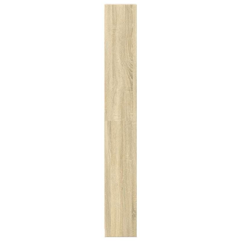 vidaXL sonoma tölgy színű szerelt fa könyvespolc 40 x 24 x 176 cm