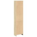 vidaXL sonoma tölgy színű szerelt fa könyvespolc 40 x 24 x 176 cm