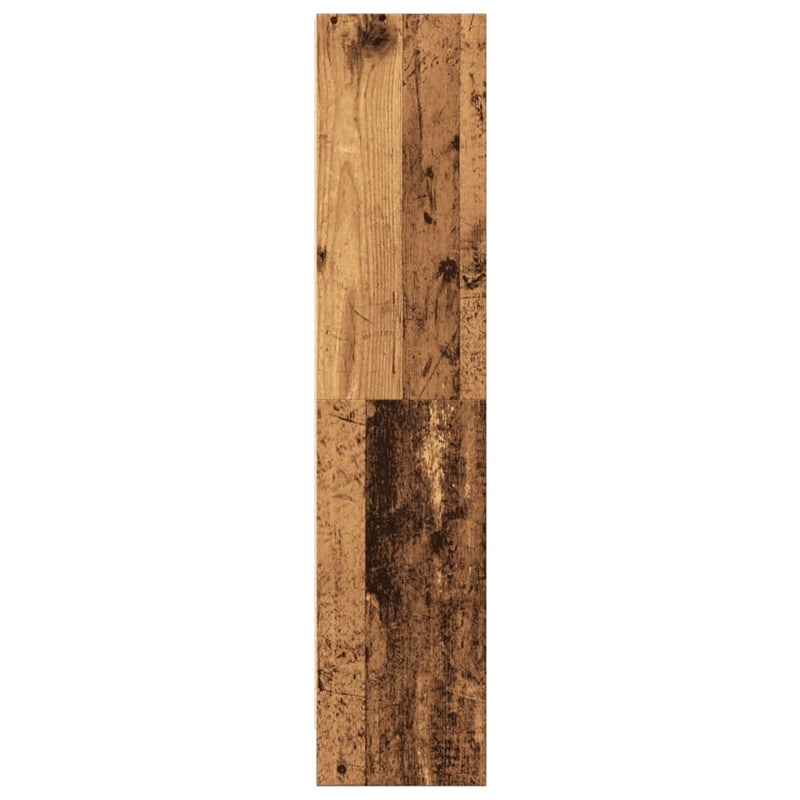 vidaXL antik fa színű szerelt fa könyvespolc 60 x 24 x 109 cm