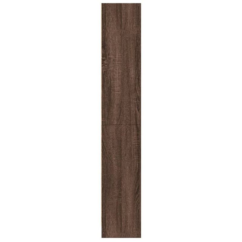 vidaXL barna tölgy színű szerelt fa könyvszekrény 60 x 24 x 143 cm