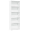 vidaXL fehér, rétegelt fa könyvespolc 60 x 24 x 176 cm