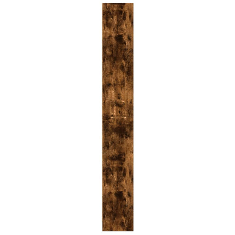 vidaXL füstös tölgy színű szerelt fa könyvszekrény 60 x 24 x 176 cm