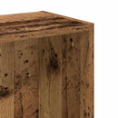 vidaXL antik fa színű szerelt fa könyvespolc 80 x 24 x 76 cm