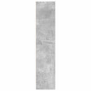 vidaXL betonszürke szerelt fa könyvespolc 80 x 24 x 109 cm