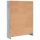 vidaXL szürke sonoma színű szerelt fa könyvespolc 80 x 24 x 109 cm