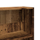 vidaXL antik fa színű szerelt fa könyvespolc 80 x 24 x 176 cm