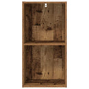 vidaXL antik fa színű szerelt fa könyvespolc 40 x 30 x 77 cm