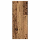 vidaXL antik fa színű szerelt fa könyvespolc 40 x 30 x 77 cm