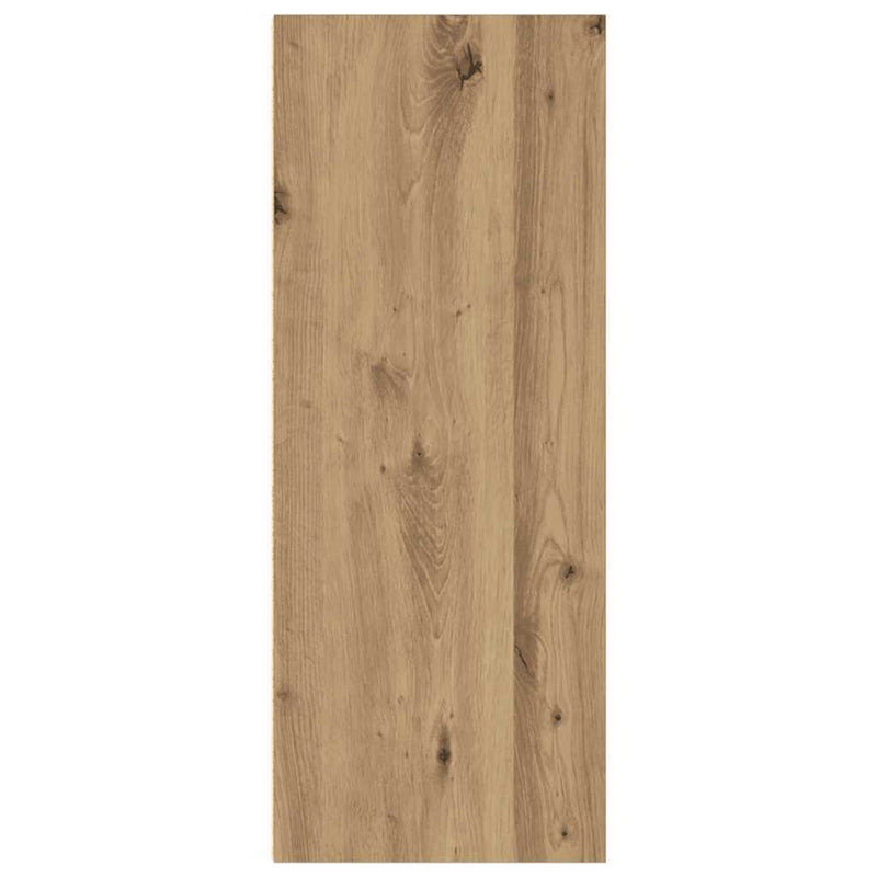 vidaXL kézműves tölgy szerelt fa könyvespolc 40 x 30 x 77 cm
