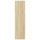 vidaXL sonoma tölgy színű szerelt fa könyvespolc 40 x 30 x 114 cm