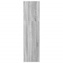 vidaXL szürke sonoma színű szerelt fa könyvespolc 40 x 30 x 114 cm