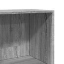 vidaXL szürke sonoma színű szerelt fa könyvespolc 40 x 30 x 114 cm