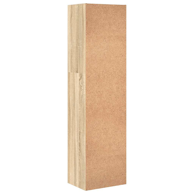 vidaXL sonoma tölgy színű szerelt fa könyvespolc 40 x 30 x 152 cm
