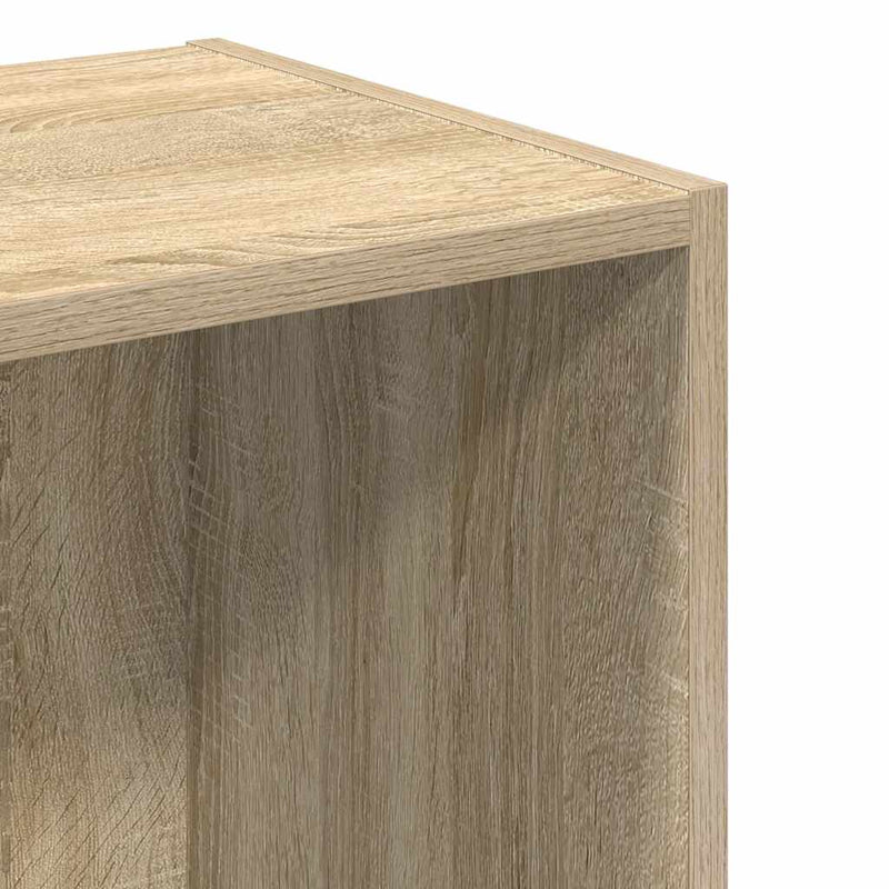 vidaXL sonoma tölgy színű szerelt fa könyvespolc 40 x 30 x 152 cm