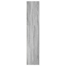 vidaXL szürke sonoma színű szerelt fa könyvespolc 40 x 30 x 152 cm