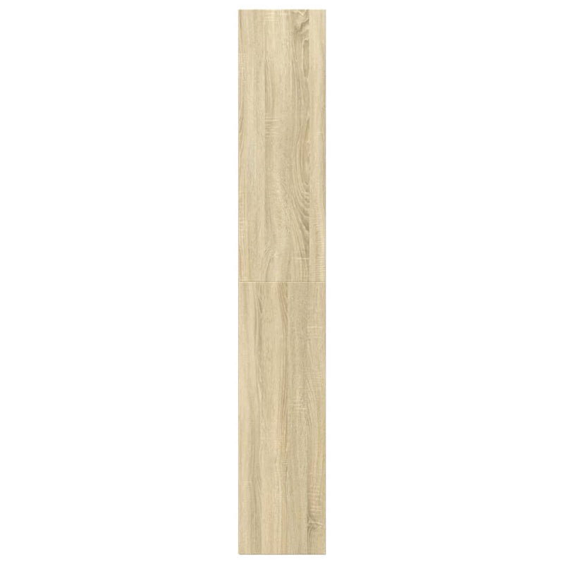 vidaXL sonoma tölgy színű szerelt fa könyvespolc 40 x 30 x 189 cm