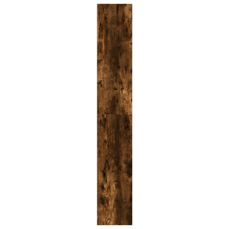 vidaXL füstös tölgy színű szerelt fa könyvespolc 40 x 30 x 189 cm