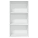 vidaXL fehér szerelt fa könyvespolc 60 x 30 x 114 cm