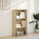 vidaXL sonoma tölgy színű szerelt fa könyvespolc 60 x 30 x 114 cm