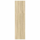 vidaXL sonoma tölgy színű szerelt fa könyvespolc 60 x 30 x 114 cm