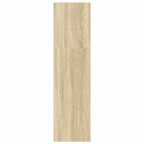 vidaXL sonoma tölgy színű szerelt fa könyvespolc 60 x 30 x 114 cm