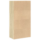 vidaXL sonoma tölgy színű szerelt fa könyvespolc 60 x 30 x 114 cm