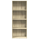 vidaXL sonoma tölgy színű szerelt fa könyvespolc 60 x 30 x 152 cm