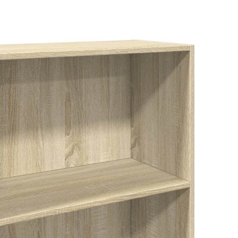 vidaXL sonoma tölgy színű szerelt fa könyvespolc 60 x 30 x 189 cm