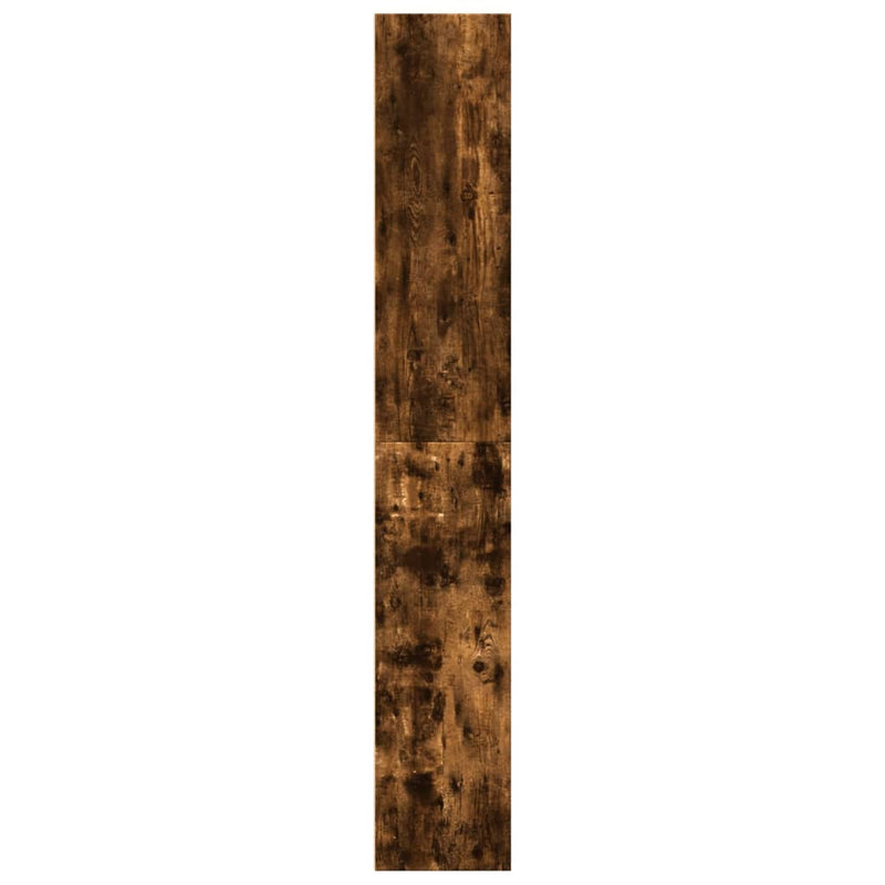 vidaXL füstös tölgy színű szerelt fa könyvespolc 60 x 30 x 189 cm
