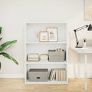 vidaXL fehér szerelt fa könyvespolc 80 x 30 x 114 cm