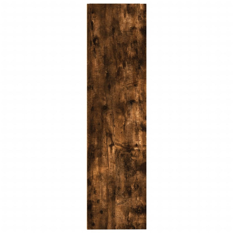 vidaXL füstös tölgy színű szerelt fa könyvespolc 80 x 30 x 114 cm