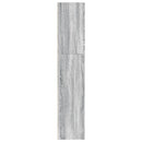 vidaXL szürke sonoma színű szerelt fa könyvespolc 80 x 30 x 152 cm