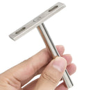 vidaXL 12db szénacél lebegő polckonzolok láthatatlan Ø10x100 mm